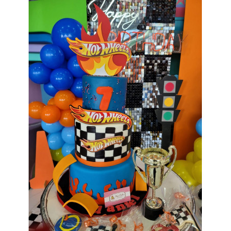 Pastel Infantil 4855 Hotwheels